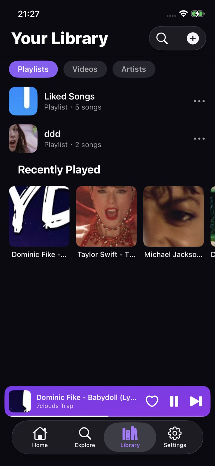 PlyTube library page