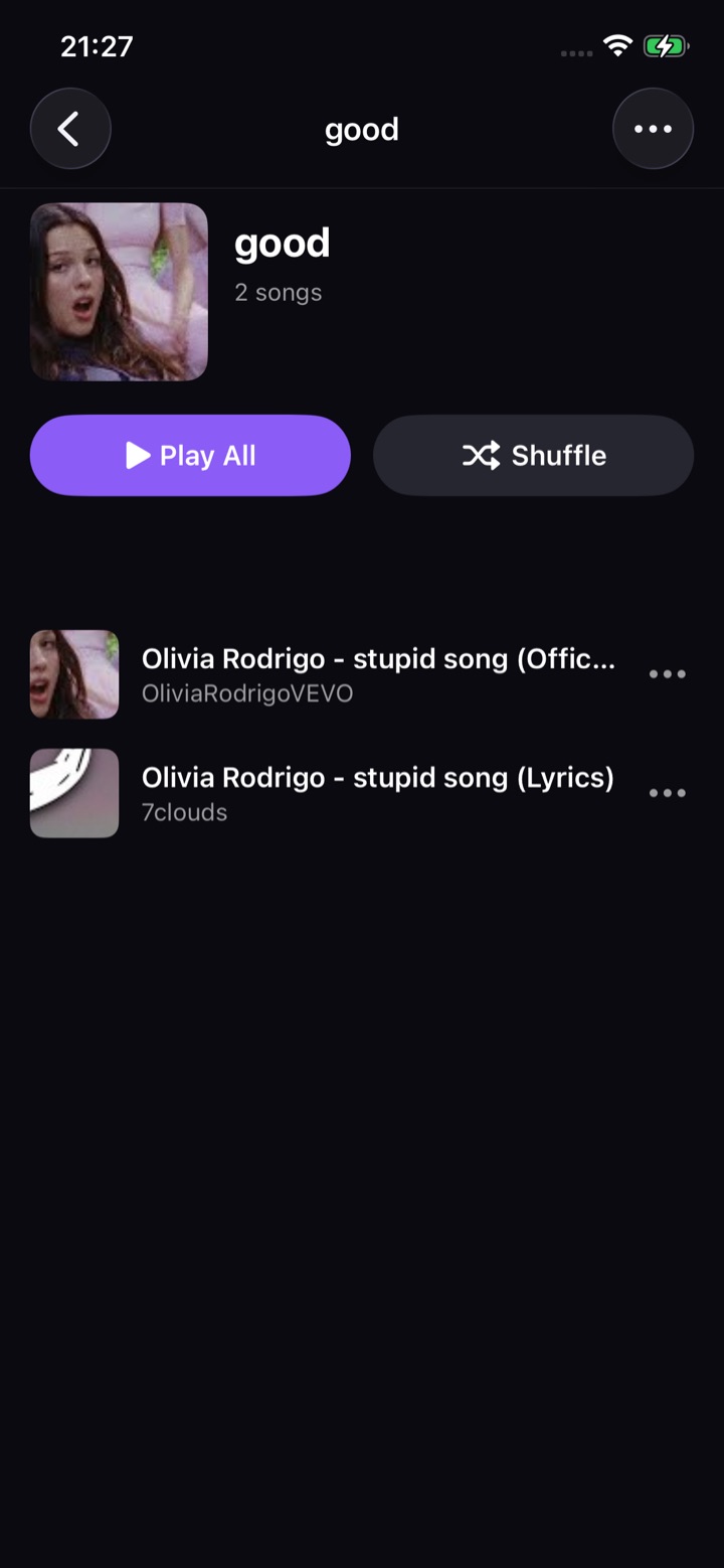 PlyTube playlist detail